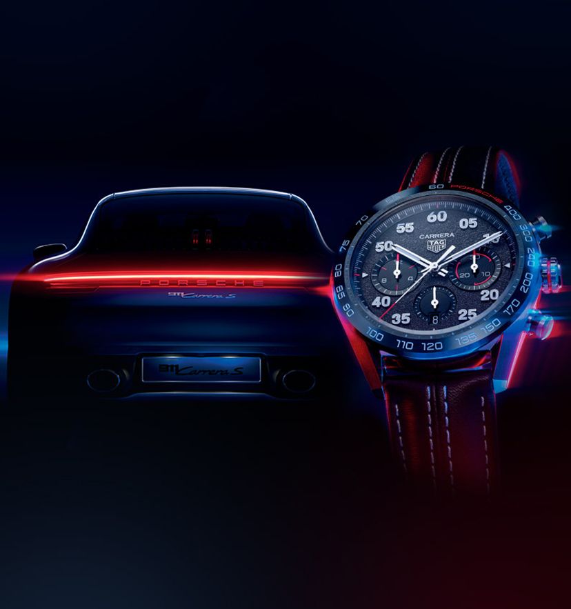 TAG Heuer And Porsche Collaborate For New Products, Sporting Events