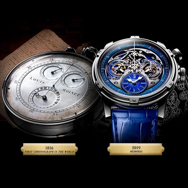 Louis sale moinet chronograph