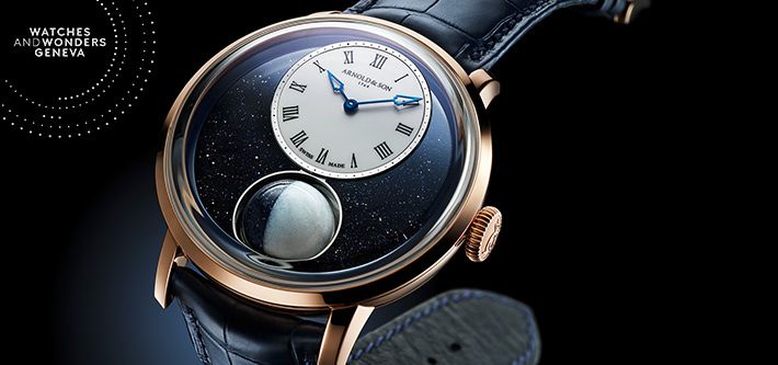 Arnold & Son Unveiled A Stunning New 3D Moon Phase Display At Watches And Wonders 2021, And Brand President Bertrand Savary Spoke To Us About it