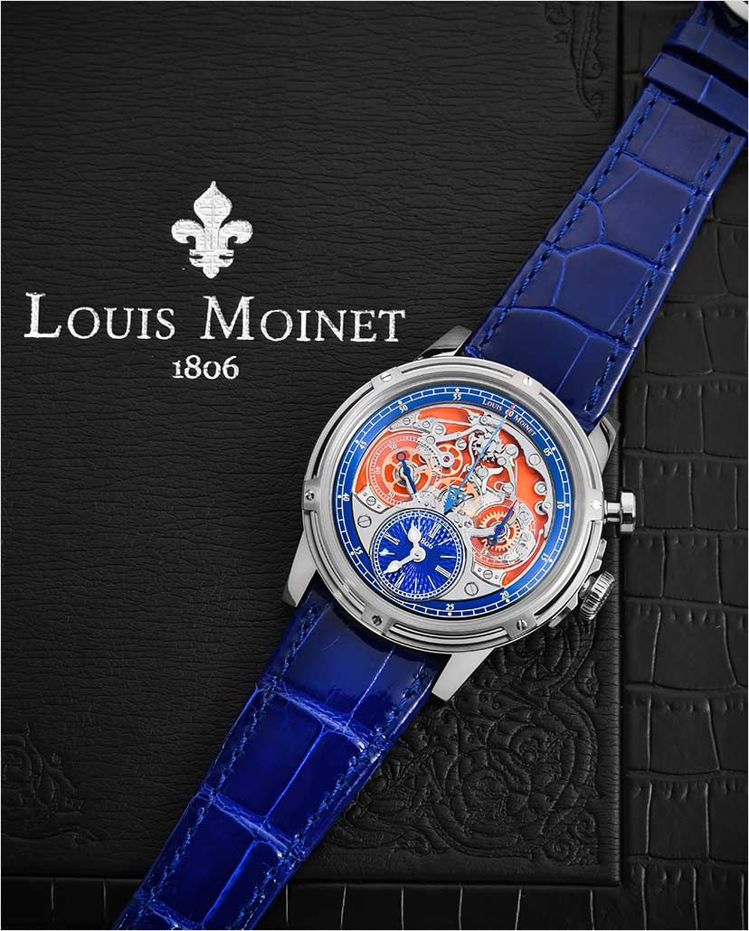 Louis Moinet Moon LM-45.10B.MO-R Louis Moinet Watch Review 