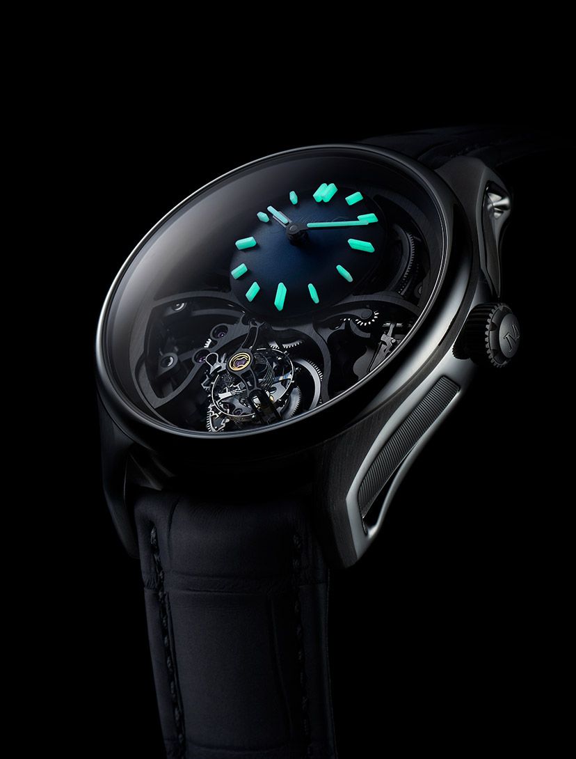 Men's luxury 2024 skeleton watch