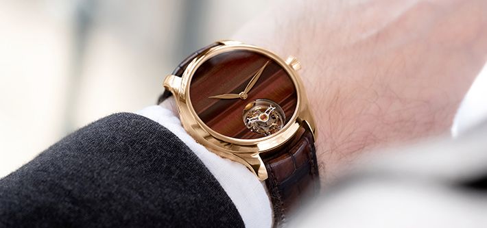 Set In Stone: Presenting The H. Moser & Cie. Endeavour Tourbillon Concept Tiger’s Eye