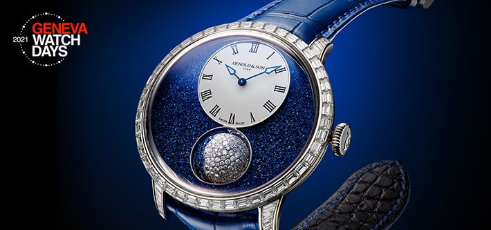 Geneva Watch Days 2021: Arnold & Son Introduce New Versions Of The Luna Magna And Globetrotter Timepieces