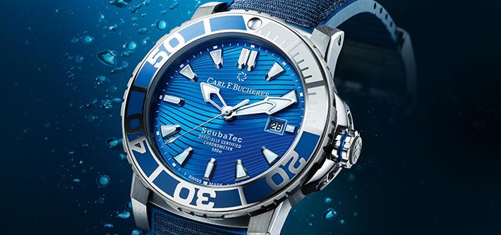 Carl F. Bucherer Strengthens Its Sustainability Efforts With The Patravi ScubaTec Maldives Edition