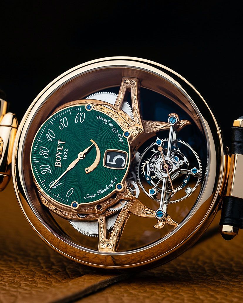 A highly ornamental timepiece with technical brilliance Bovet s