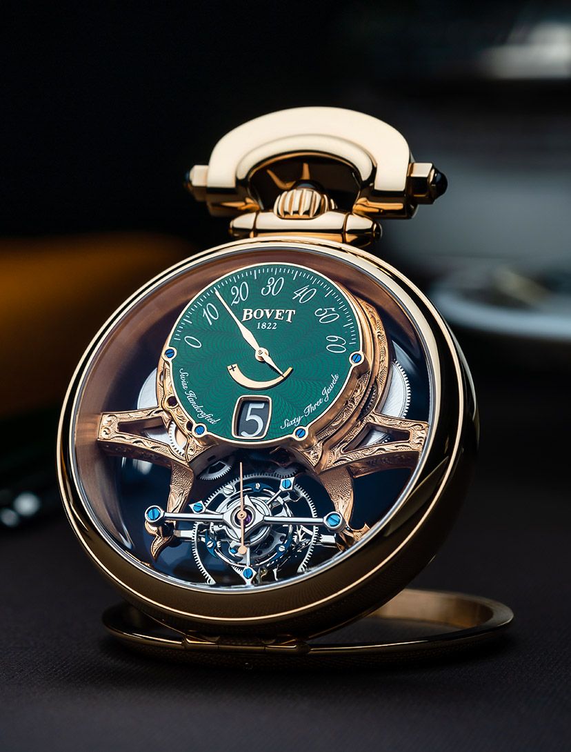 A highly ornamental timepiece with technical brilliance Bovet s