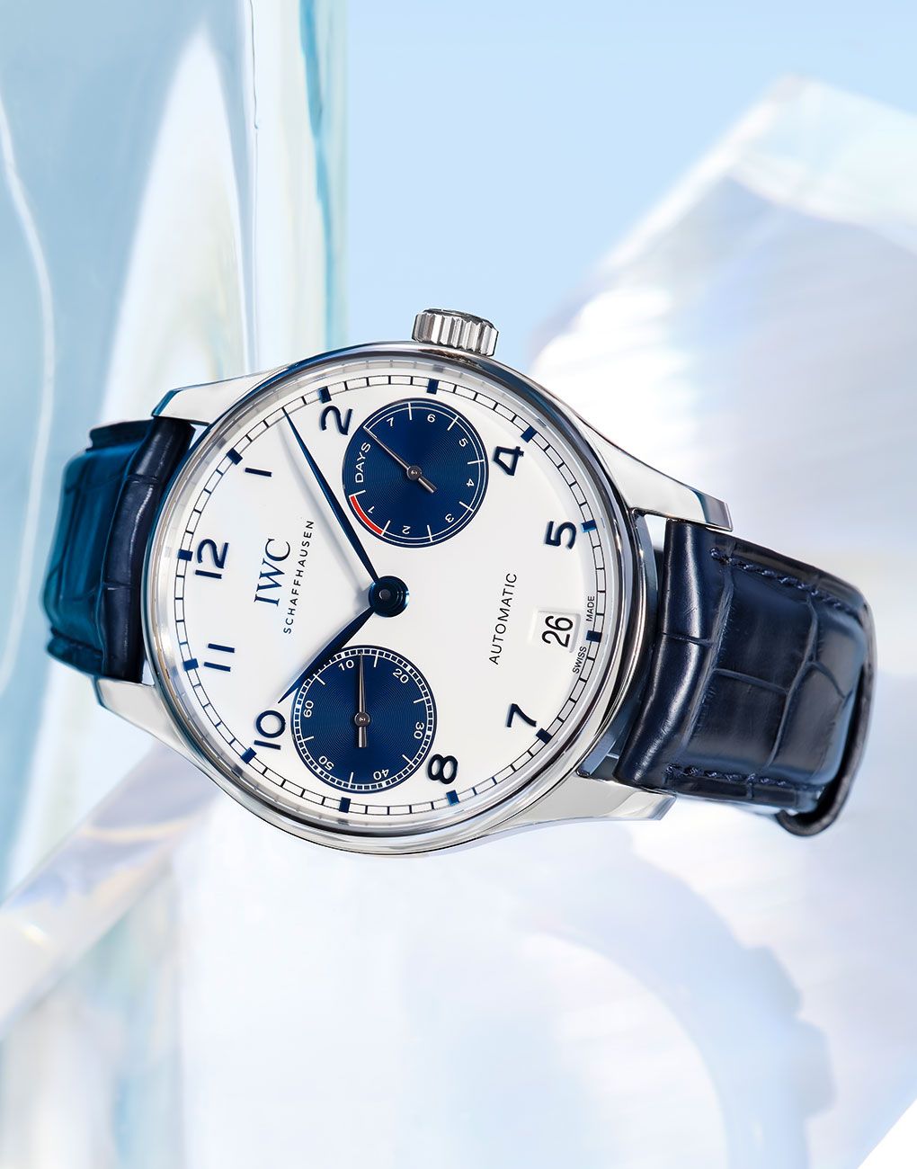 New High Contrast Dials In IWC s Portugieser Chronograph And Automatic