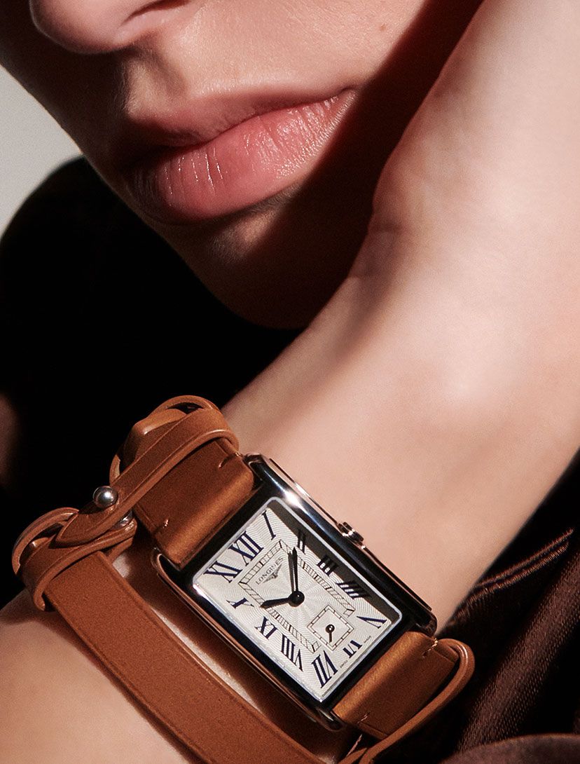 Presenting Longines s DolceVita X YVY watches with double leather