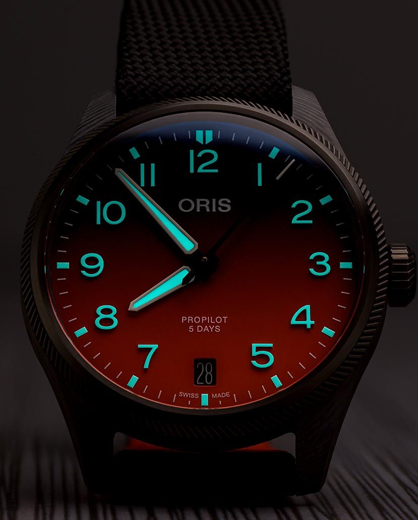 The Oris Coulson Limited Edition Decidated To Aerial Fire