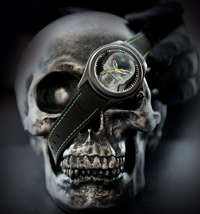 Corum s latest Bubble watches Bubble X Aiiroh and Skull X Ray