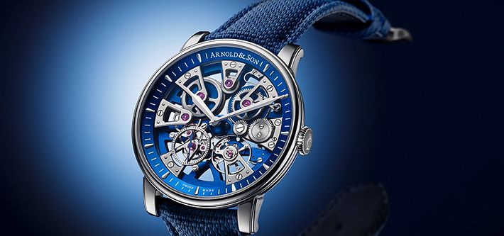 A New Star Is Born: The Arnold & Son Nebula Skeleton Watch