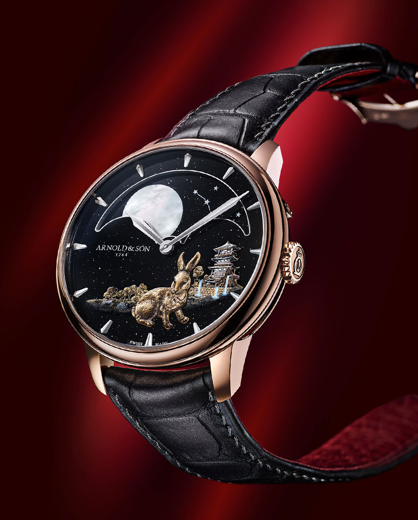 Presenting The Arnold & Son Perpetual Moon Year of the Rabbit watch
