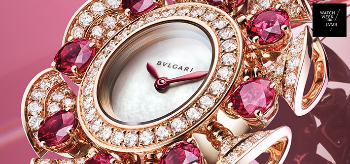 Bulgari At LVMH Watch Week 2023: A Romance Of Diamonds And Coloured Gemstones