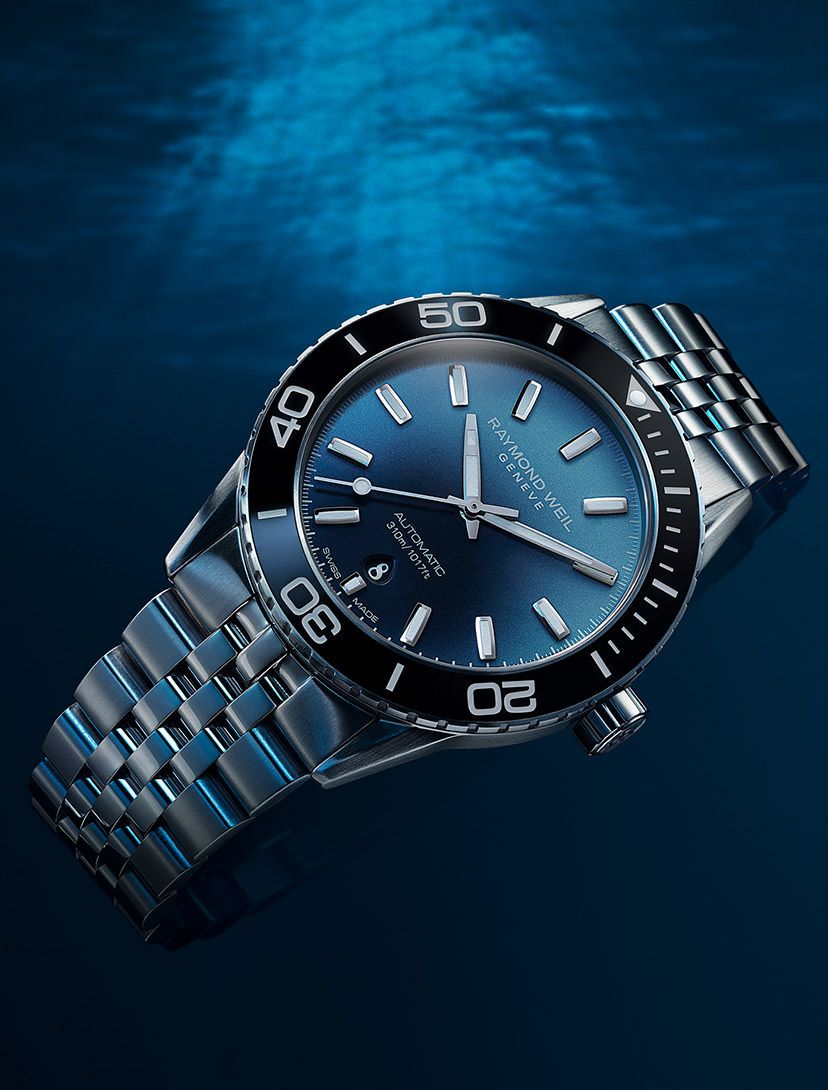 Introducing Raymond Weil s Freelancer Diver Lake Geneva Limited