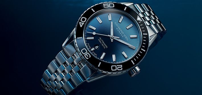 Home Is Where The (Watchmaking) Heart Is: Raymond Weil’s Freelancer Diver Lake Geneva