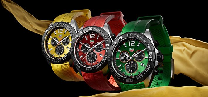 Racing In Colour: The TAG Heuer Formula 1 Chronograph Collection