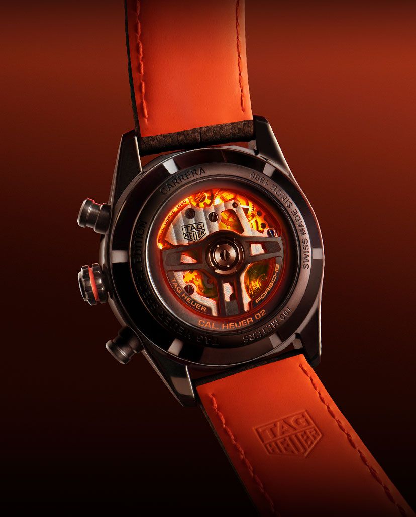 Tag heuer hot sale carrera orange