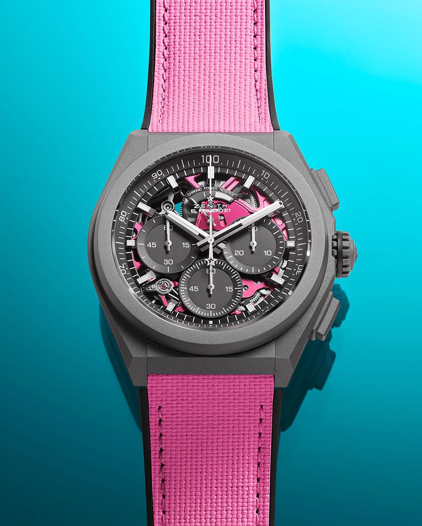 Presenting 8 new colours in the Zenith Defy 21 'Ultra Colour' Box Set