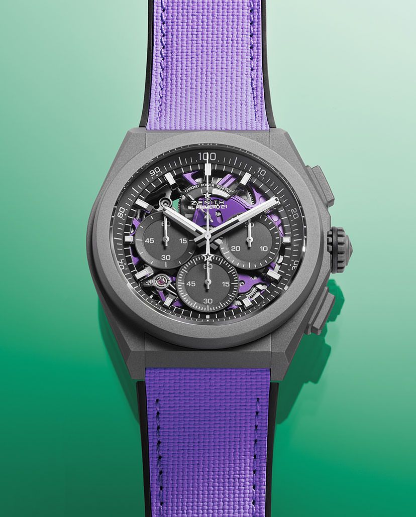 Zenith defy el discount primero 21 purple