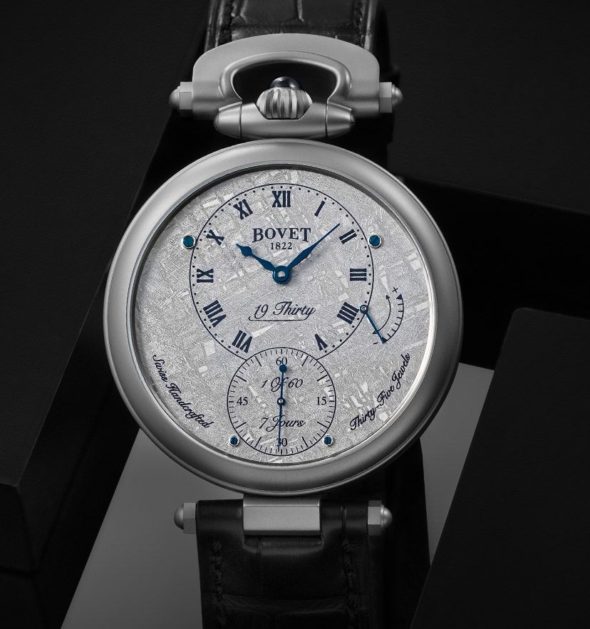 Introducing The New Bovet 19Thirty Meteorite Timepiece