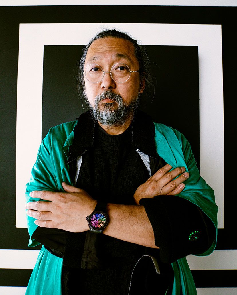 The Hublot Classic Fusion Takashi Murakami Black Ceramic Rainbow