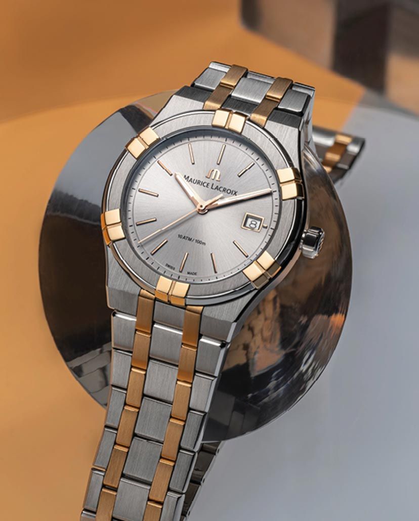 時計 MAURICE LACROIX AIKON QUARTZ DATE 40MM AIKON QUARTZ DATE 40MM - AIKON collection - USA | Maurice Lacroix