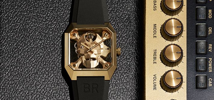 Skull Couture: Introducing The Bell & Ross BR 01 Cyber Skull Bronze