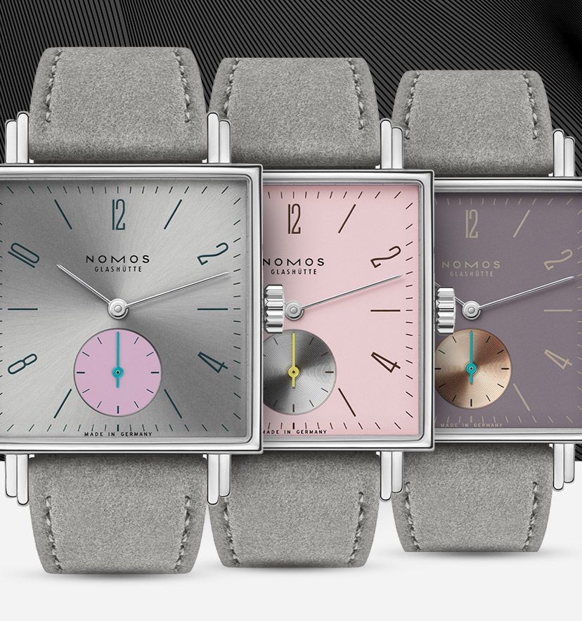 Introducing The New Nomos Tetra Square Watches With Pink Dials