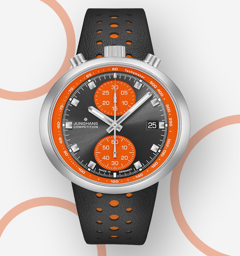 Presenting The Junghans 1972 Competition Watch In Grey And Orange