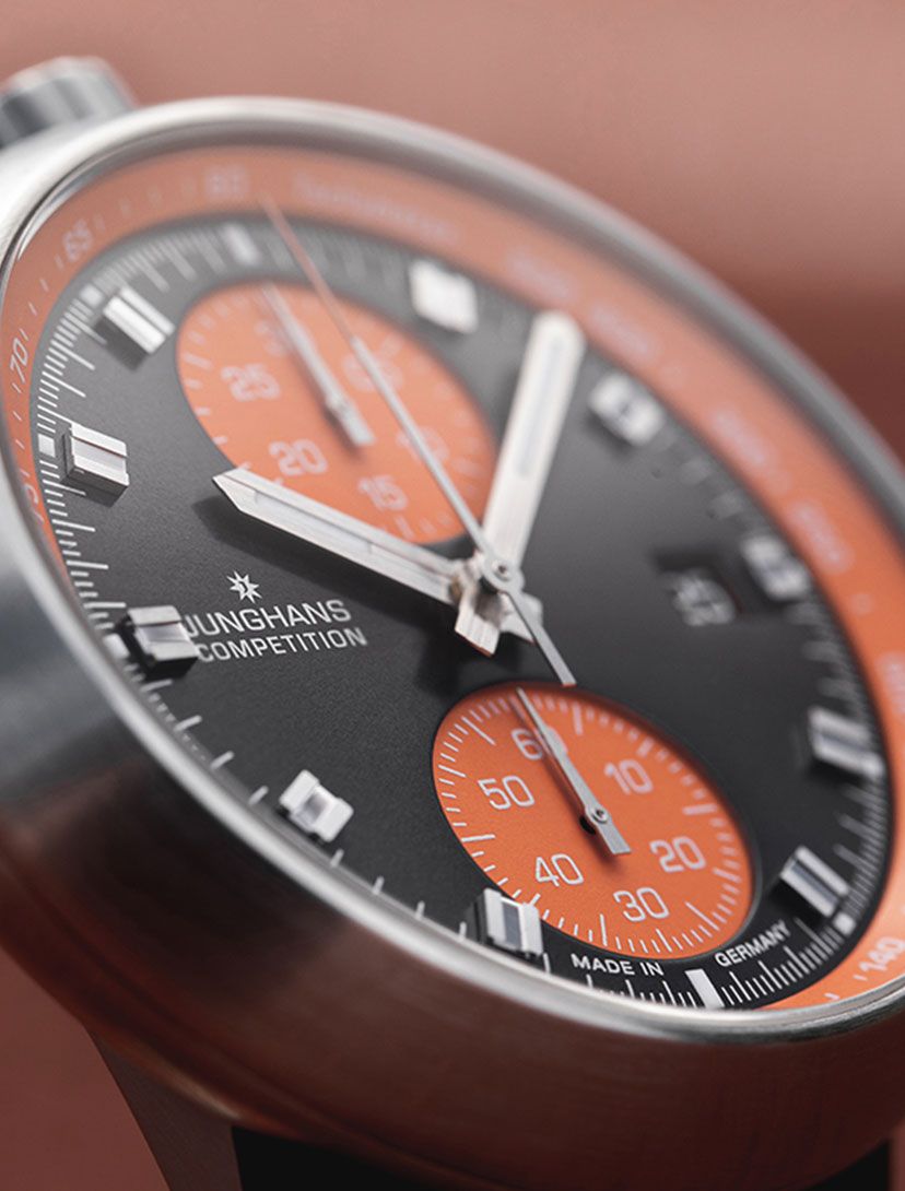 Presenting The Junghans 1972 Competition Watch In Grey And Orange