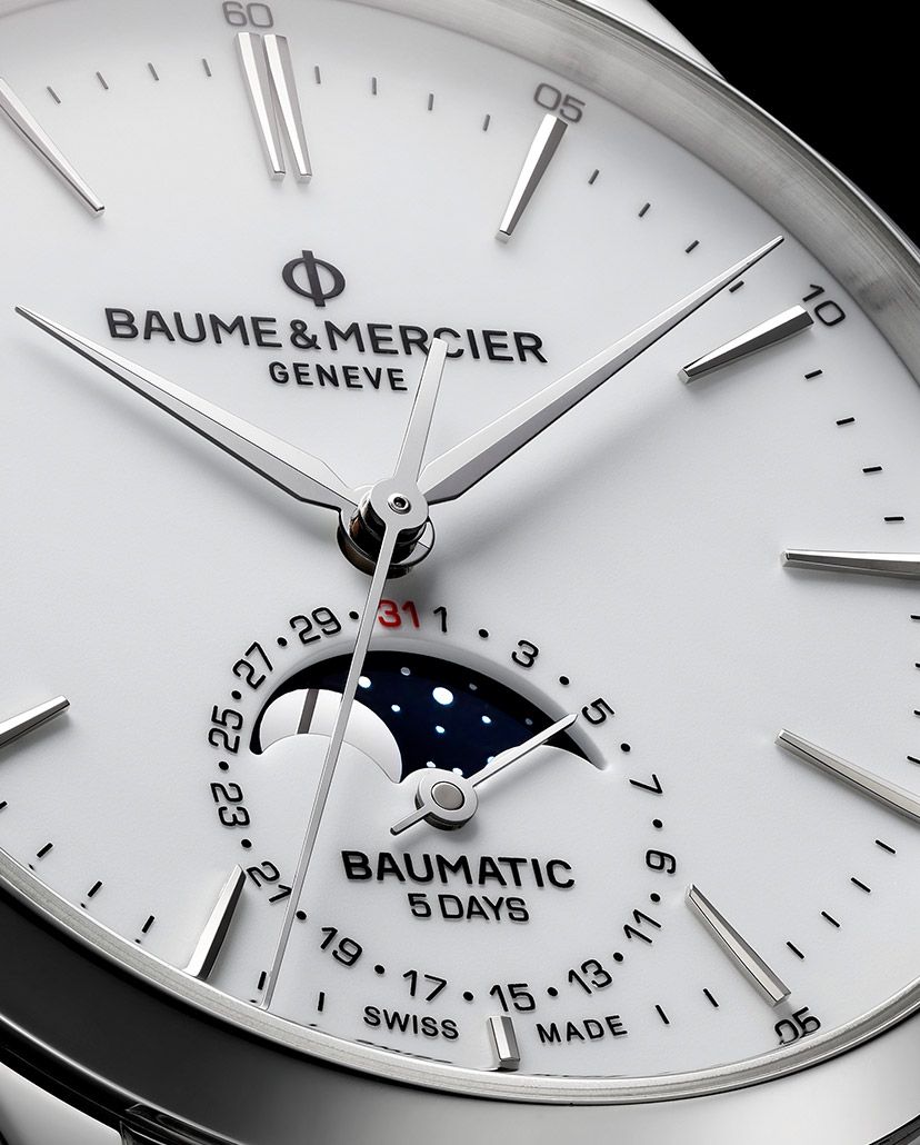 Baume mercier outlet clifton moonphase