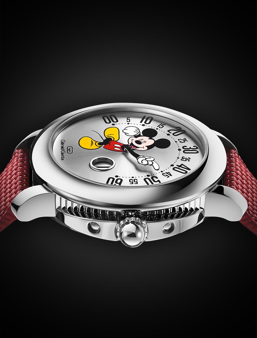 Introducing The G rald Genta Arena Retrograde Mickey Mouse Watch