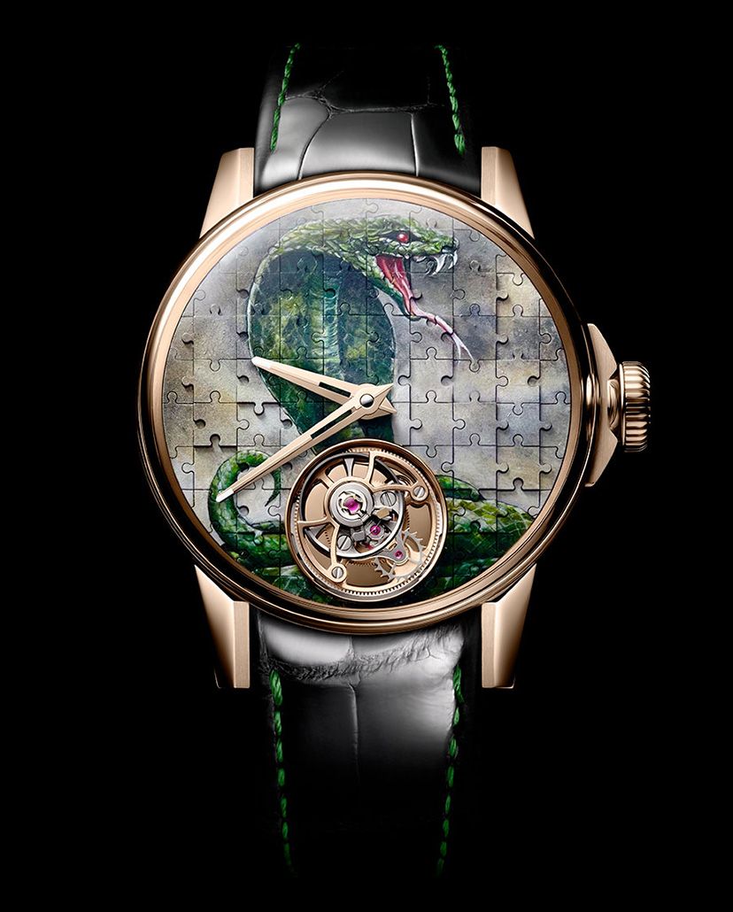 Presenting Louis Moinet s Savanna Tourbillon Watch With Painted