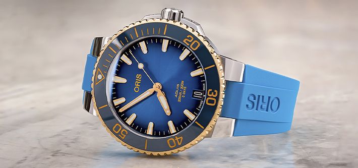 Born With A Halo: The Oris Aquis Calibre 400, Now With A Touch Of Gold