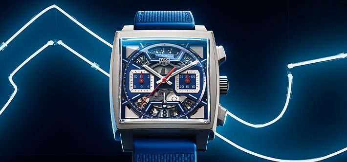 Racing Heart: TAG Heuer Introduce Three Skeletonised Monaco Chronograph Watches