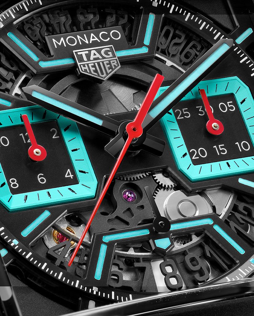 TAG Heuer Introduce Three Skeletonised Monaco Chronograph Watches