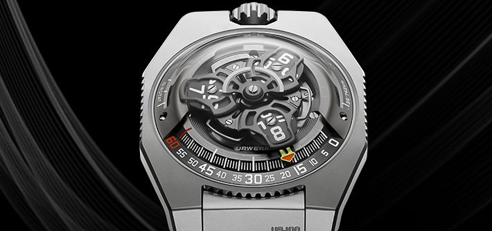 Fifty Shades Of Grey: Urwerk Release Their Minimalistic And Monochromatic UR-100V Magic T