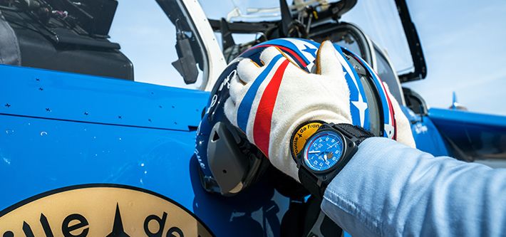 Celebrating 70 Years of Aerial Excellence: The Bell & Ross BR 03-92 Patrouille de France Anniversary Watch