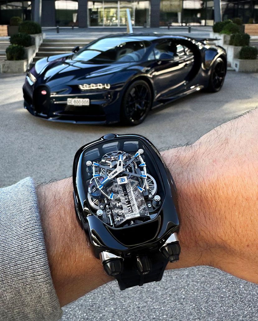 Bugatti best sale watch engine