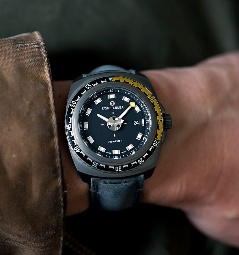 Exploring The Formidable Favre Leuba Raider Deep Blue Dive Watches