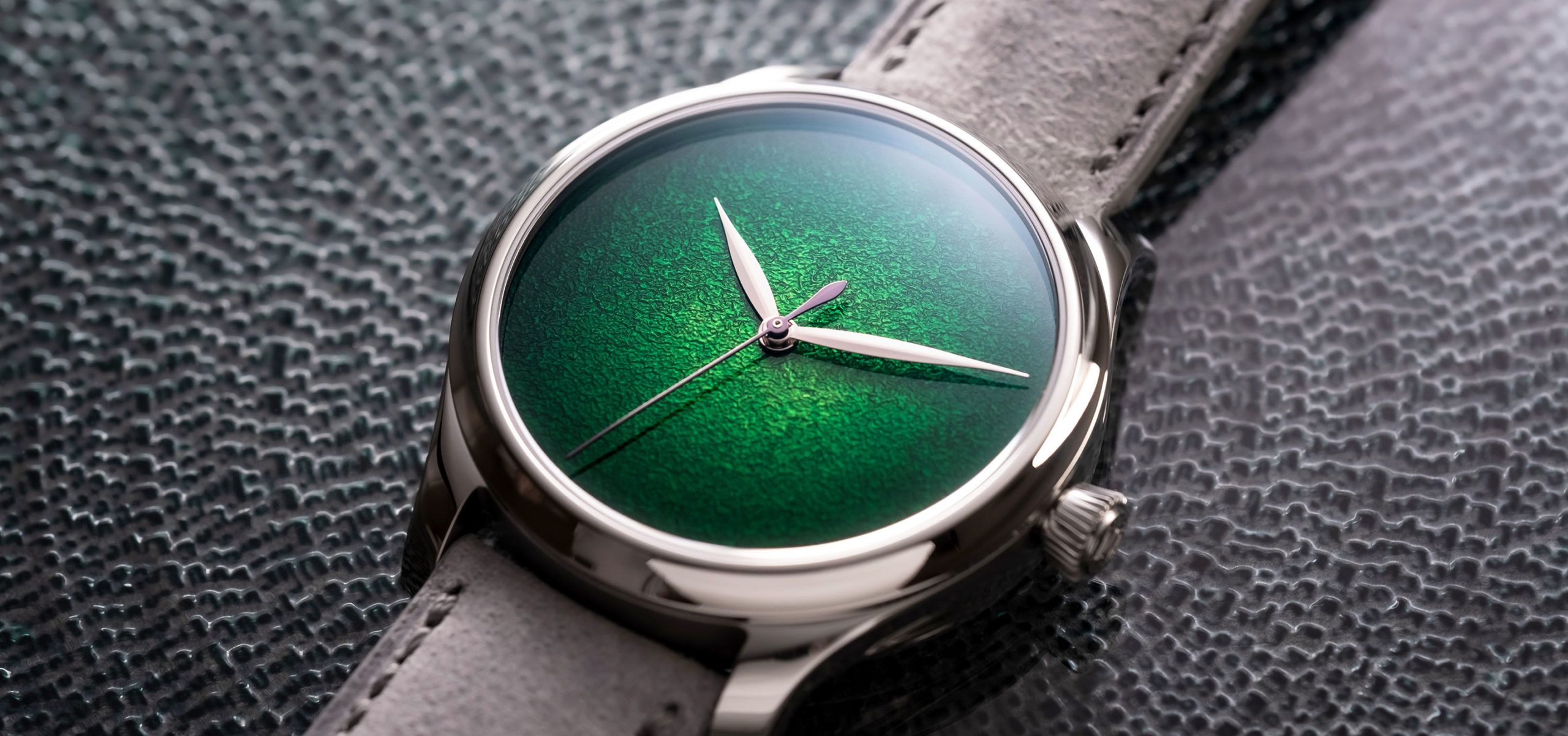 Refreshing Minimalism: Meet The H. Moser & Cie. Endeavour Centre Seconds Concept Lime Green