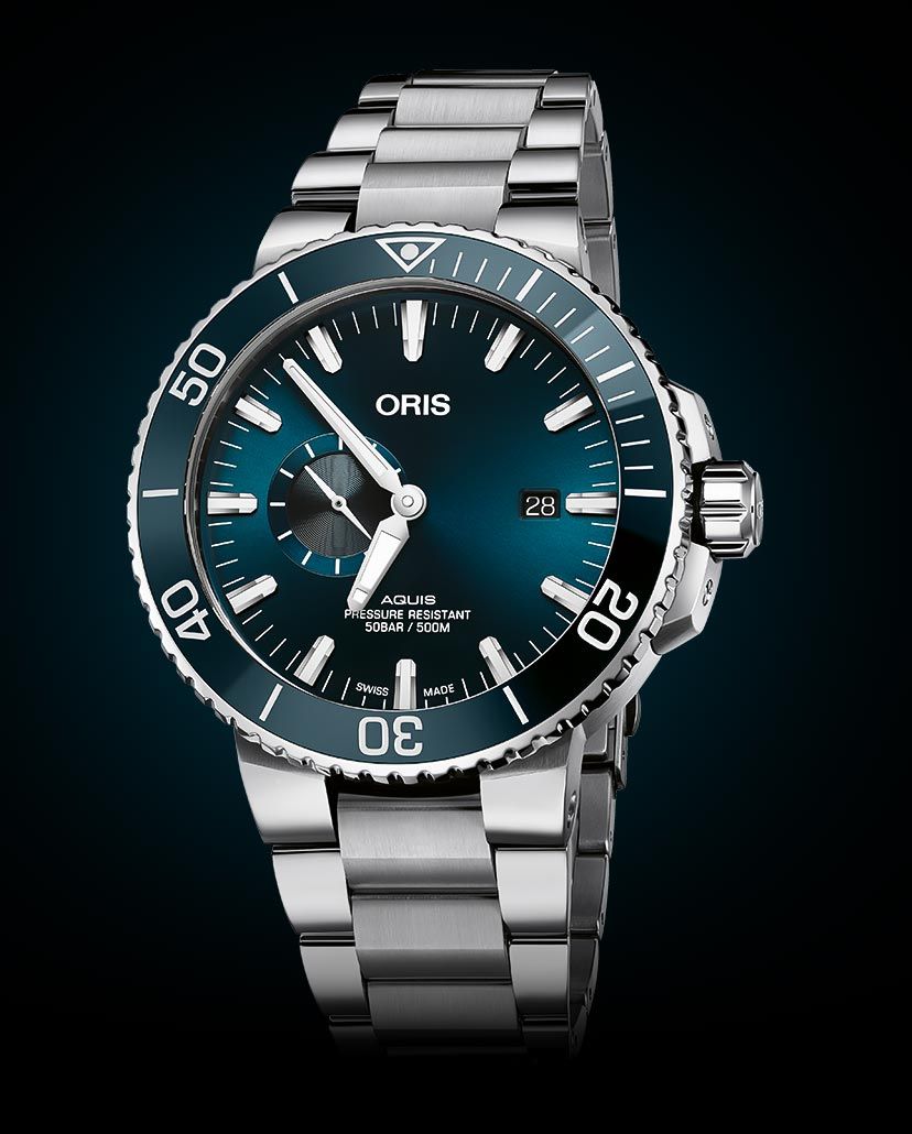 Introducing The New Oris Aquis Small Second Date Timepiece