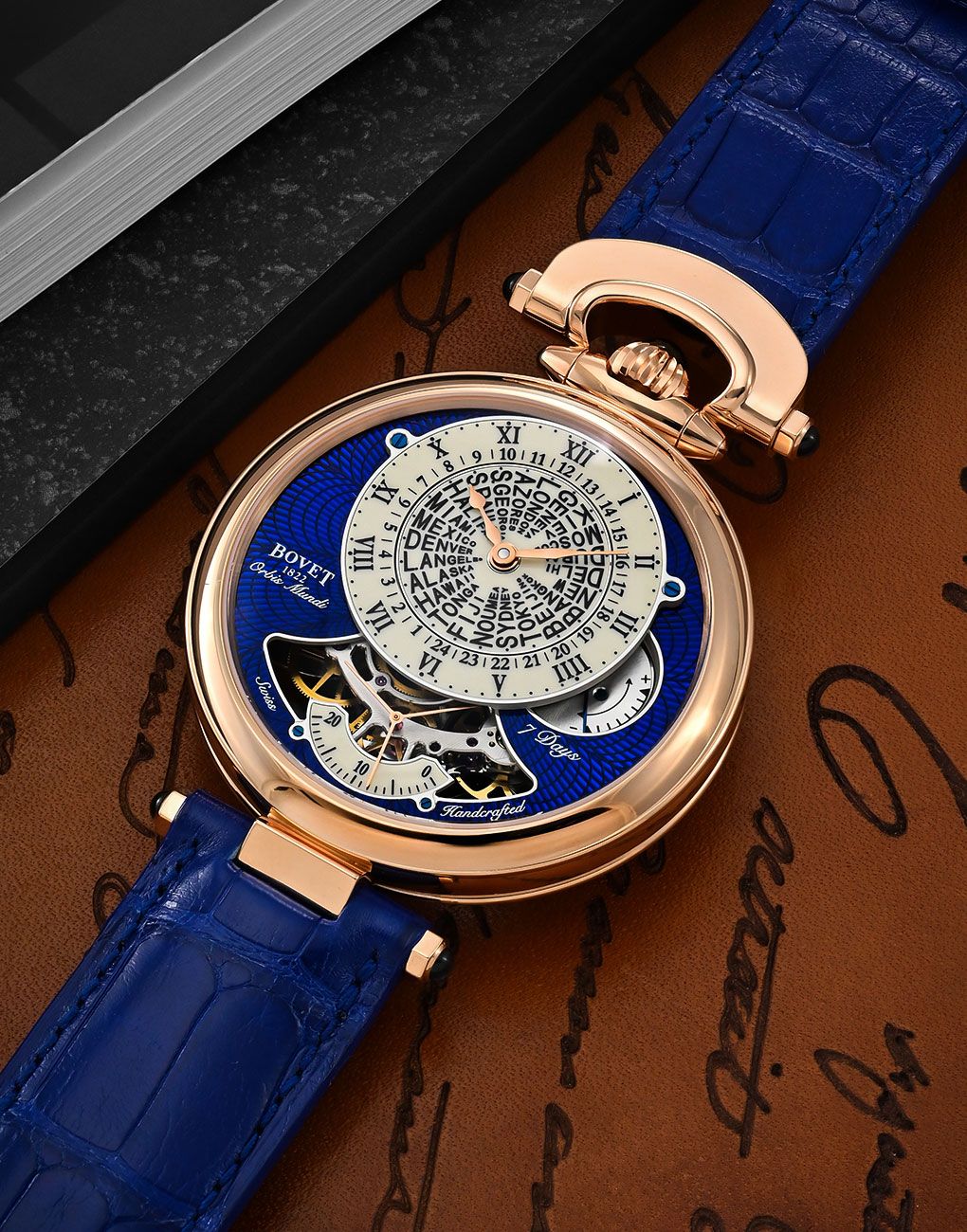 Presenting Bovet s Orbis Mundi India Edition World Timer