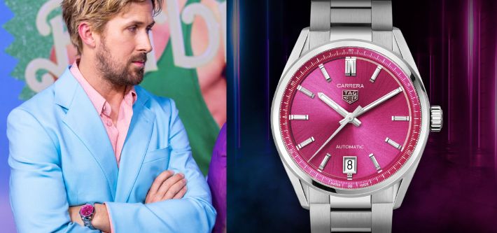 Celebrity Watch: Pink Dials On ‘Barbie’ Stars Ryan Gosling And Will Ferrell