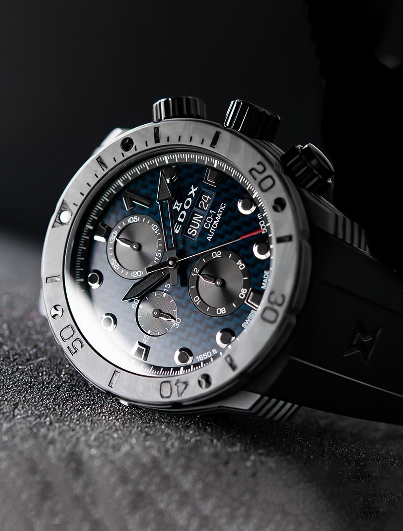 Edox shop chronograph automatic