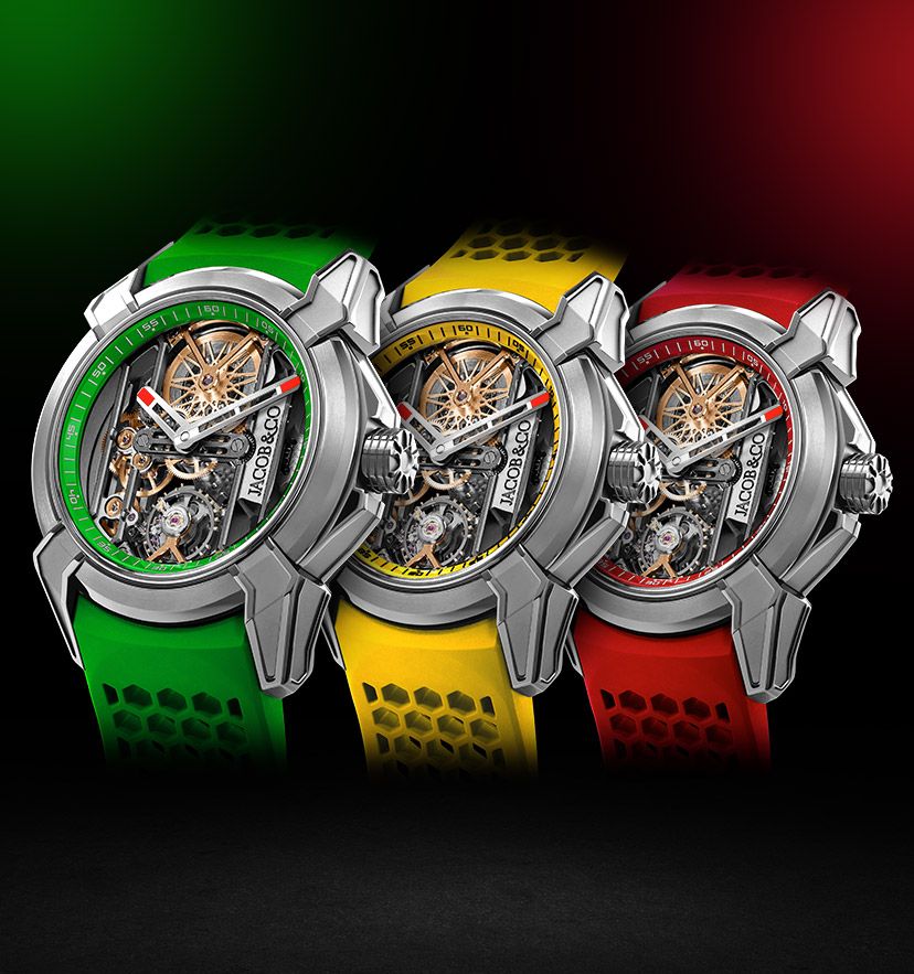 Presenting The Primary Hues Of The Jacob Co Epic X Watches