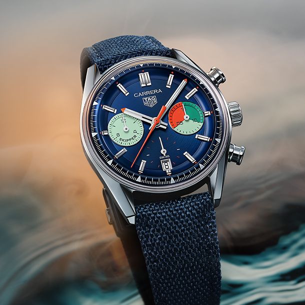 TAG Heuer Revive Their Vintage Skipper Watch In A Carrera Case