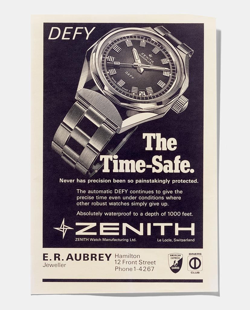 Zenith Men's Defy Revival Shadow Watch