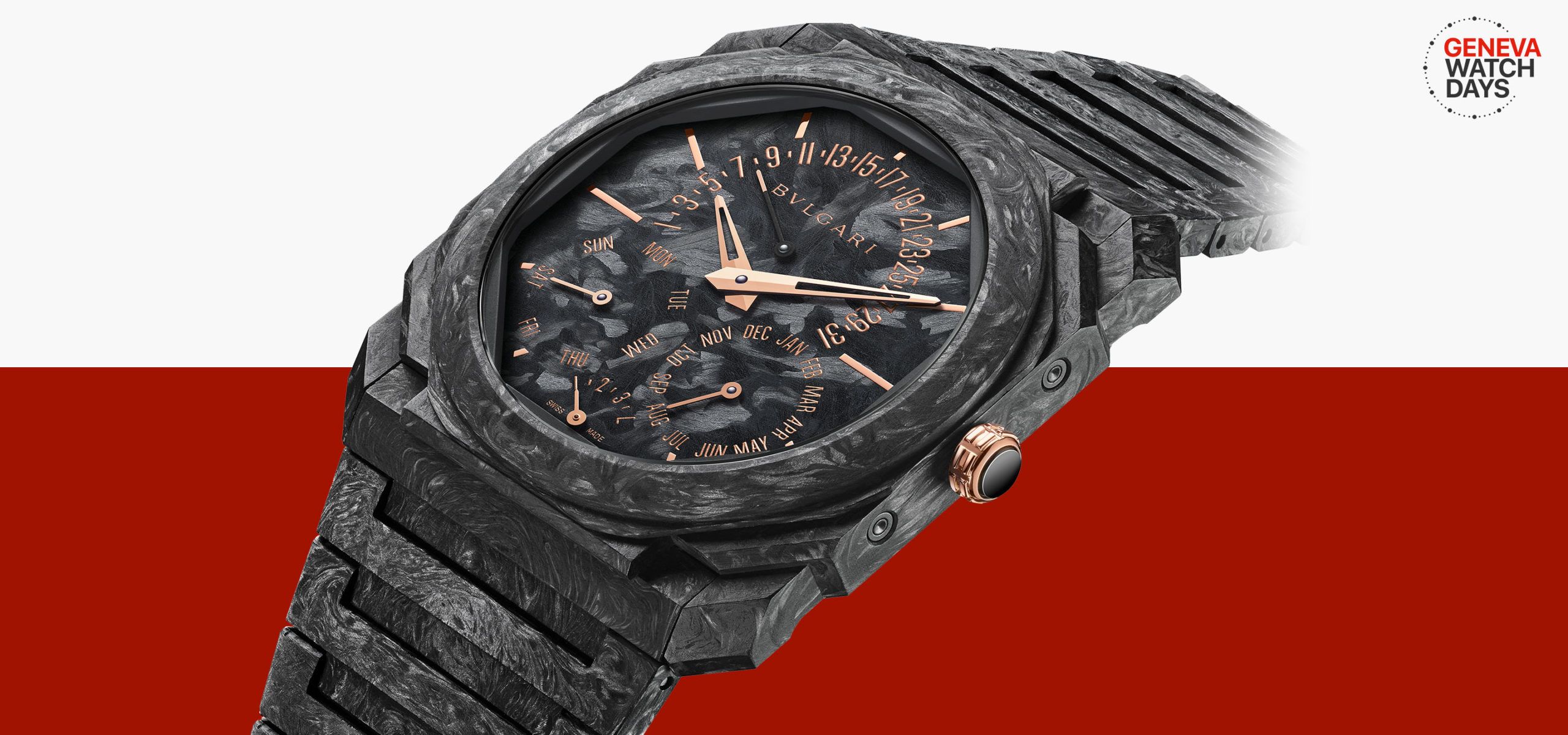 Lightweight And Gilded: Bulgari Present Two New Octo Finissimo Watches In Carbon And Gold