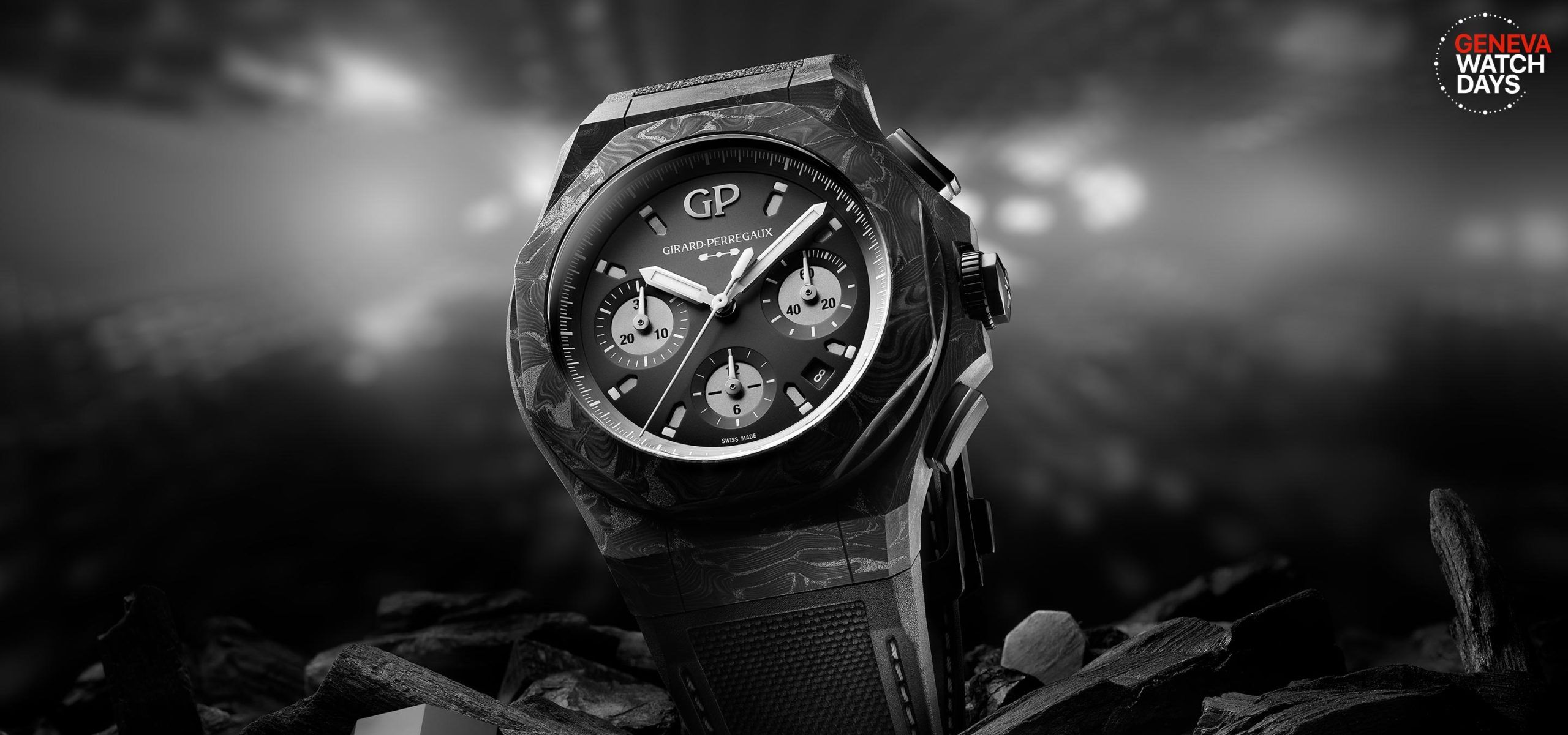 Girard-Perregaux’s Laureato Absolute Goes 8Tech With Carbon And Titanium At Geneva Watch Days 2023
